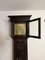 Reloj George III antiguo de roble tallado, década de 1800, Imagen 4