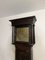 Antique George III Carved Oak Long Case Clock, 1800s 2