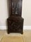 Antique George III Carved Oak Long Case Clock, 1800s 5