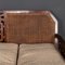 Victorian Sofa and Amchairs in Bergere and Dappled Walnut, 1890s, Set of 3 21