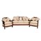 Victorian Sofa and Amchairs in Bergere and Dappled Walnut, 1890s, Set of 3, Image 1