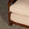 Victorian Sofa and Amchairs in Bergere and Dappled Walnut, 1890s, Set of 3 11