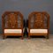 Victorian Sofa and Amchairs in Bergere and Dappled Walnut, 1890s, Set of 3 8