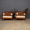 Victorian Sofa and Amchairs in Bergere and Dappled Walnut, 1890s, Set of 3 7