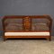 Victorian Sofa and Amchairs in Bergere and Dappled Walnut, 1890s, Set of 3, Image 4