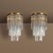 Italian Chandeliers by Paolo Venini for Venini, Murano, Venice, 1970s, Set of 2 2