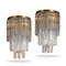 Italian Chandeliers by Paolo Venini for Venini, Murano, Venice, 1970s, Set of 2 1