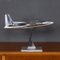 Passagierflugzeug aus poliertem Metall, 1950er 4