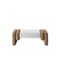 Cadiz Stool in Khaki and White by HOMMÉS Studio, Image 1