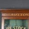 Victorian Mahogany Grocery Store Advertising Cabinet, 1900s 13