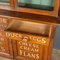 Victorian Mahogany Grocery Store Advertising Cabinet, 1900s 32