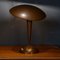 Lampada da tavolo bronzata, Italia, anni '50, Immagine 7