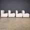 Lounge Chairs in Cream Bouclé, 1980, Set of 4, Image 6