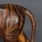 Tigres en Cuir Peint, Asie, 20ème Siècle, Set de 2 29