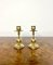 Arts and Crafts Brass Candlesticks, 1910s, Set of 2 1