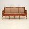 French Bergere Sofa in Carved Walnut, 1870s, Image 2