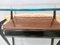 Vintage Ebonized Beech and Glass Console Table, 1950s 15