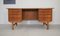 Danish Teak Executive Desk, 1960s, Image 1