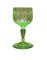 Crystal Sherry Glass with Green Maria Theresia Decor by Stefan Rath for Josef Lobmeyr, Austria, 1910s, Set of 6, Image 12