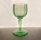 Crystal Sherry Glass with Green Maria Theresia Decor by Stefan Rath for Josef Lobmeyr, Austria, 1910s, Set of 6, Image 8