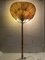 Lámpara de pie Uchiwa grande de bambú, años 70, Imagen 4
