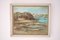 Margaret Morcom, Impressionistische Landschaft Cornwall, St Mawes Low Tide, 1960er, Oil on Board 1