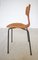 Silla Hammer modelo 3103 de Arne Jacobsen para Fritz Hansen, años 70, Imagen 6