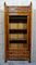 Victorian Glazed Faux Bamboo Bookcase, 1880s 1