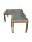 Table Basse en Laiton et Verre, 1970s 1