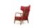 Wingback Lounge Chair by Eva & Nils Koppel for Slagelse Møbelværk, 1947 2