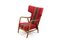 Wingback Lounge Chair by Eva & Nils Koppel for Slagelse Møbelværk, 1947 1