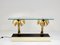 Palm Tree Console Table in Brass from Maison Jansen, 1970s 12