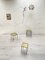 Nesting Tables in Metal and Glass, Set of 3 13