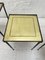 Nesting Tables in Metal and Glass, Set of 3, Image 16