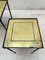 Nesting Tables in Metal and Glass, Set of 3, Image 26