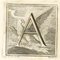 Luigi Vanvitelli, Lettera dell'alfabeto A, Acquaforte, XVIII secolo, Immagine 1