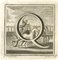 Luigi Vanvitelli, Lettera dell'alfabeto Q, Acquaforte, XVIII secolo, Immagine 1