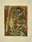Sebastiano Carta 1, Retrato, Dibujo en papel, años 50, Imagen 1
