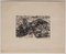 Mino Maccari, Landscape, Woodcut Print on Paper, Early 20th Century 1