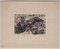 Mino Maccari, Landscape, Woodcut Print on Paper, Early 20th Century 1