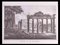 After G. Engelmann, Roman Temples and Ruins, Etching, Late 20th Century 1