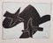 Después de Georges Braque, The Black Birds, Litografía, 1958, Imagen 1
