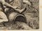 Marcantonio Bellavia, Hombre y sátiros, Grabado, siglo XVII, Imagen 2