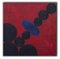 Giorgio Lo Fermo, Red Composition with Circles, Oil on Canvas, 2020 1
