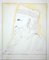 Nani Tedeschi, Portrait of Giuseppe Garibaldi, Drawing, 1970s 1