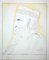Nani Tedeschi, Retrato de Giuseppe Garibaldi, dibujo, años 70, Imagen 1