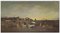 Unknown, Indian Landscape with Royal Caravan, Oil Painting, 19th Century, Image 1