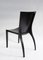 Milano Chair in Black Lacquered Ash with Embossed Leather Cushion by Gunter Lambert, 2015 4