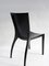 Milano Chair in Black Lacquered Ash with Embossed Leather Cushion by Gunter Lambert, 2015 6