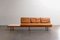 Corner Sofa in Leather and Travertine by Franz Köttgen for Kill International, 1960s, Set of 2 9